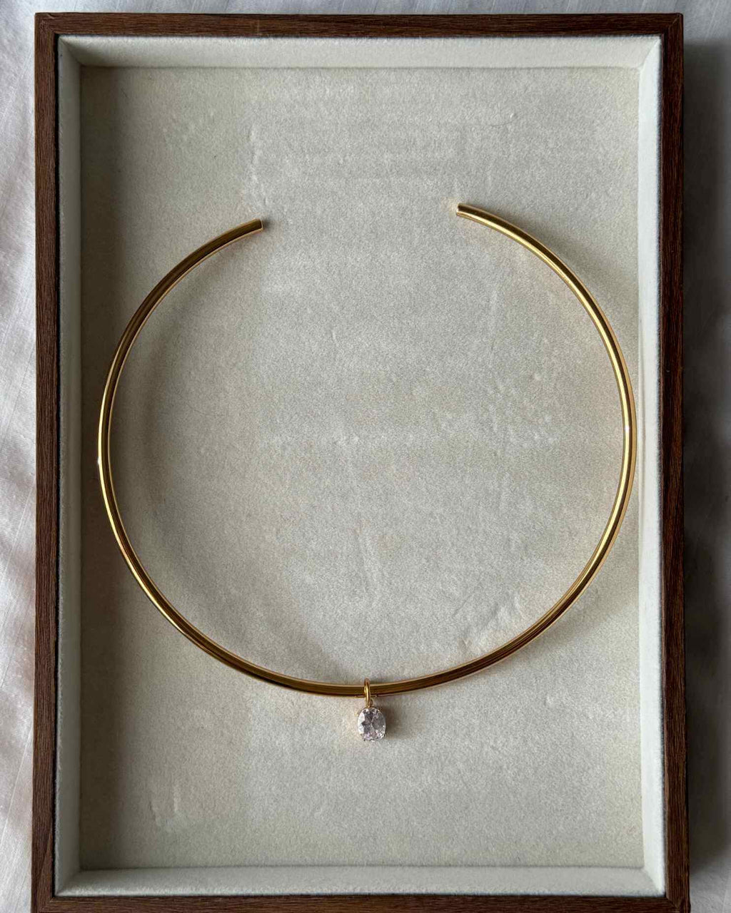 Collier Audrey ovale