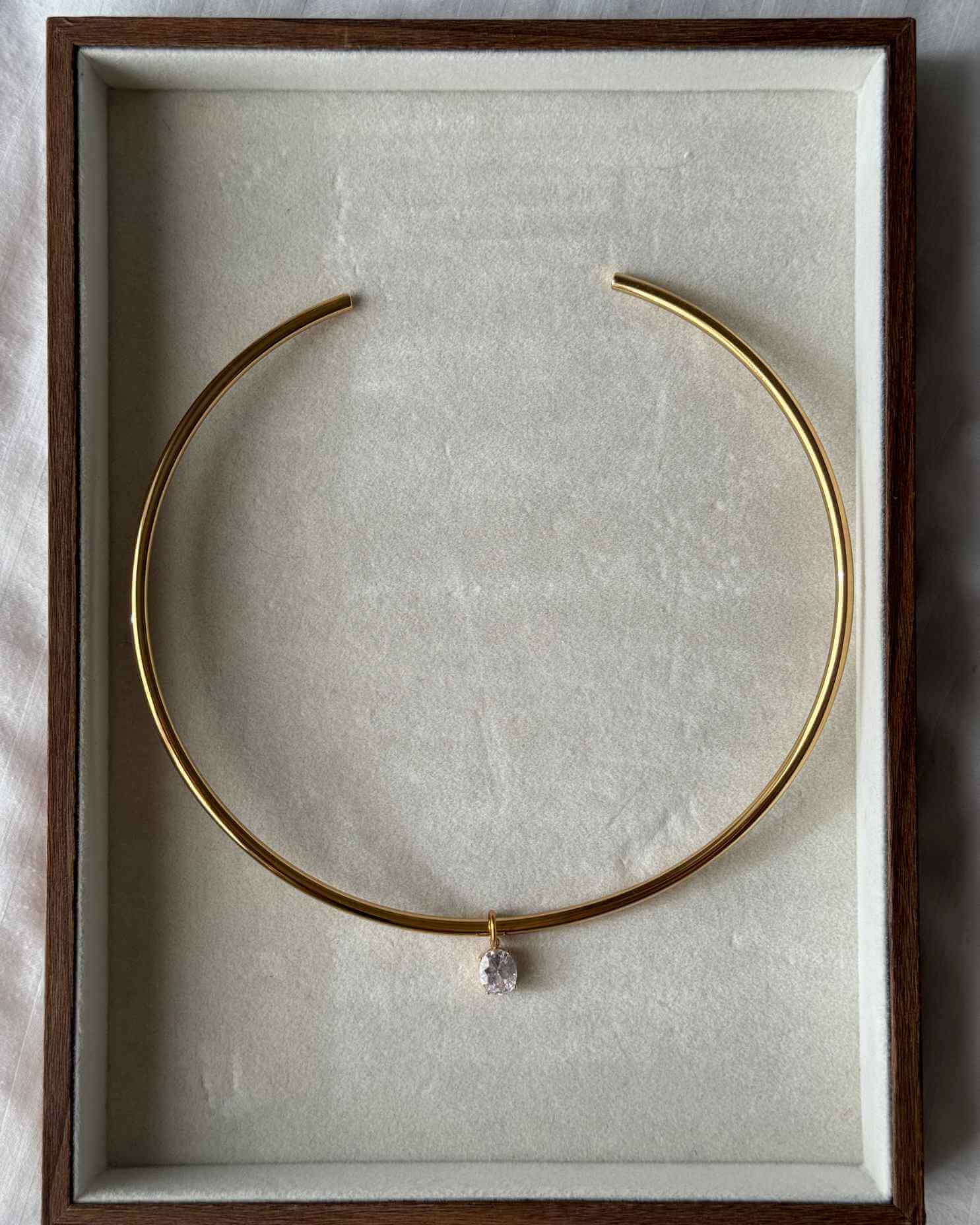 Collier Audrey ovale