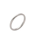 silver basic ring